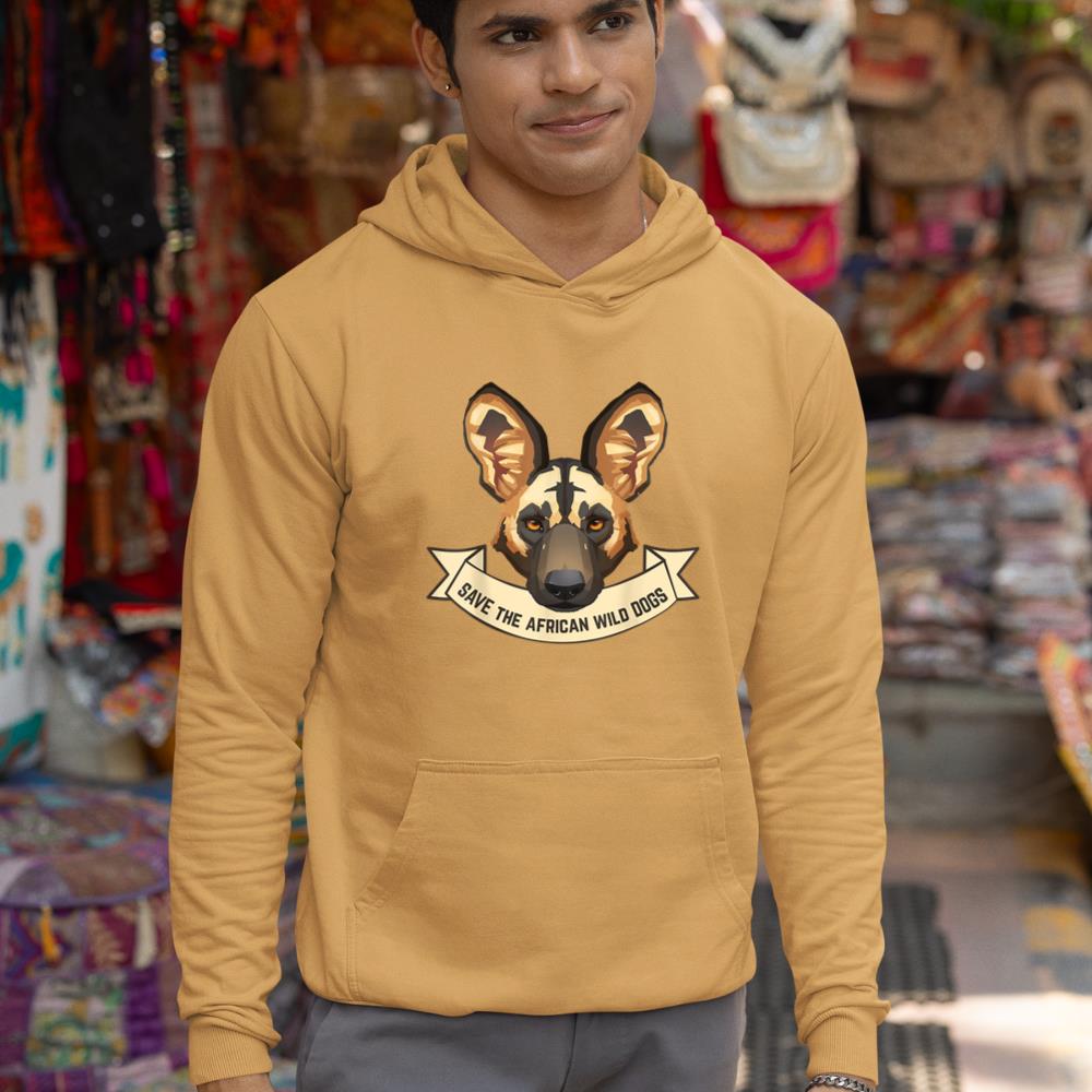 Save the African Wild Dogs Hoodie - Image 13