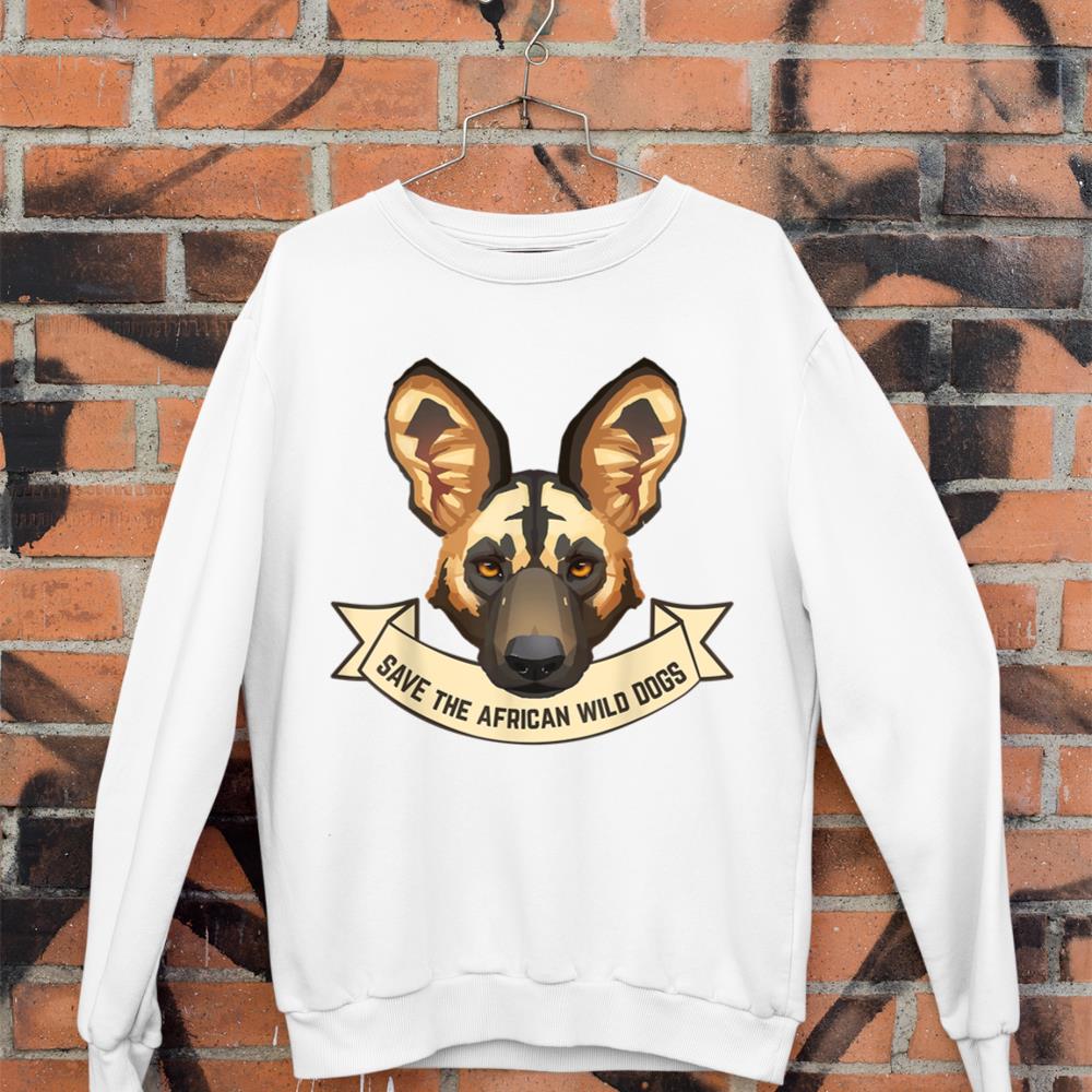 Save the African Wild Dogs Sweatshirt - Image 3