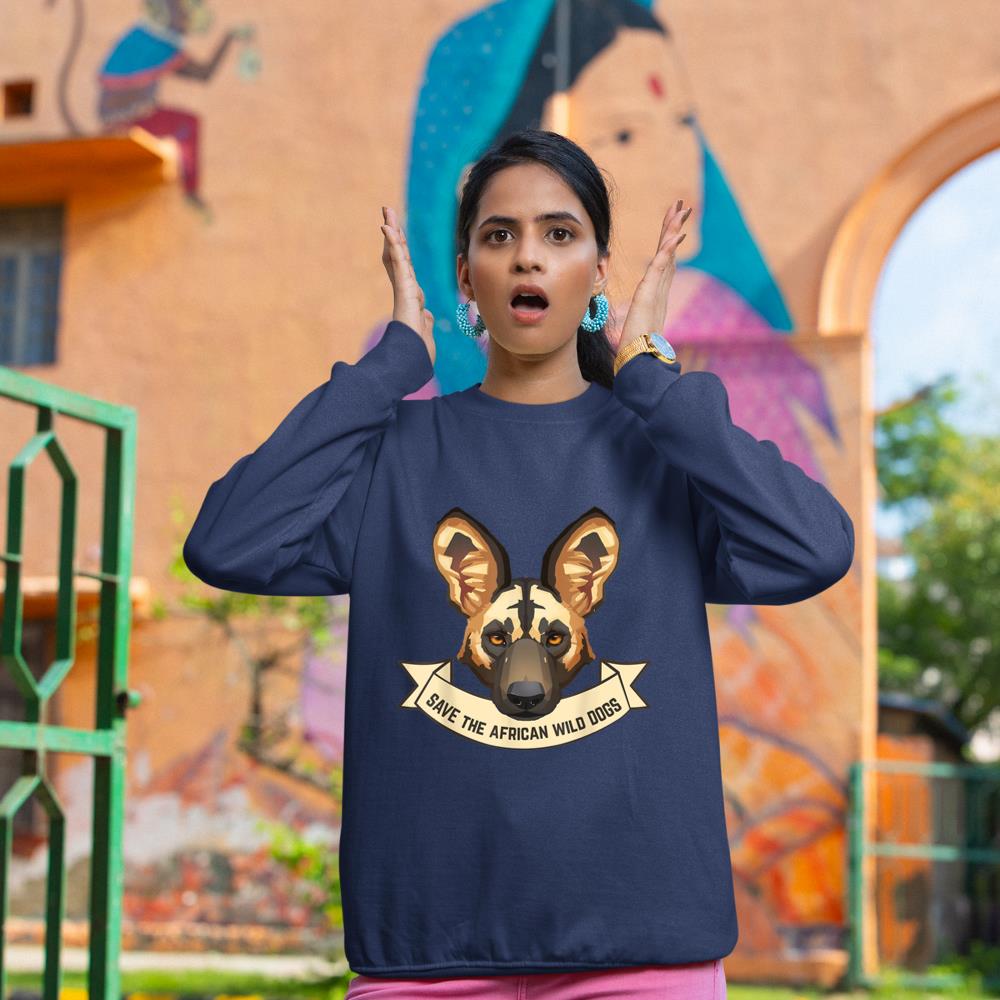 Save the African Wild Dogs Sweatshirt - Image 8
