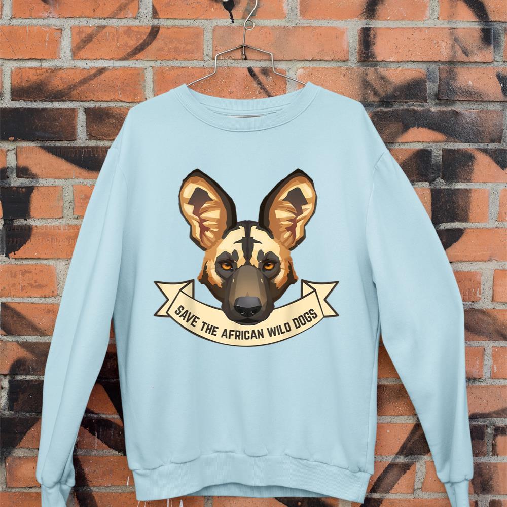 Save the African Wild Dogs Sweatshirt - Image 9
