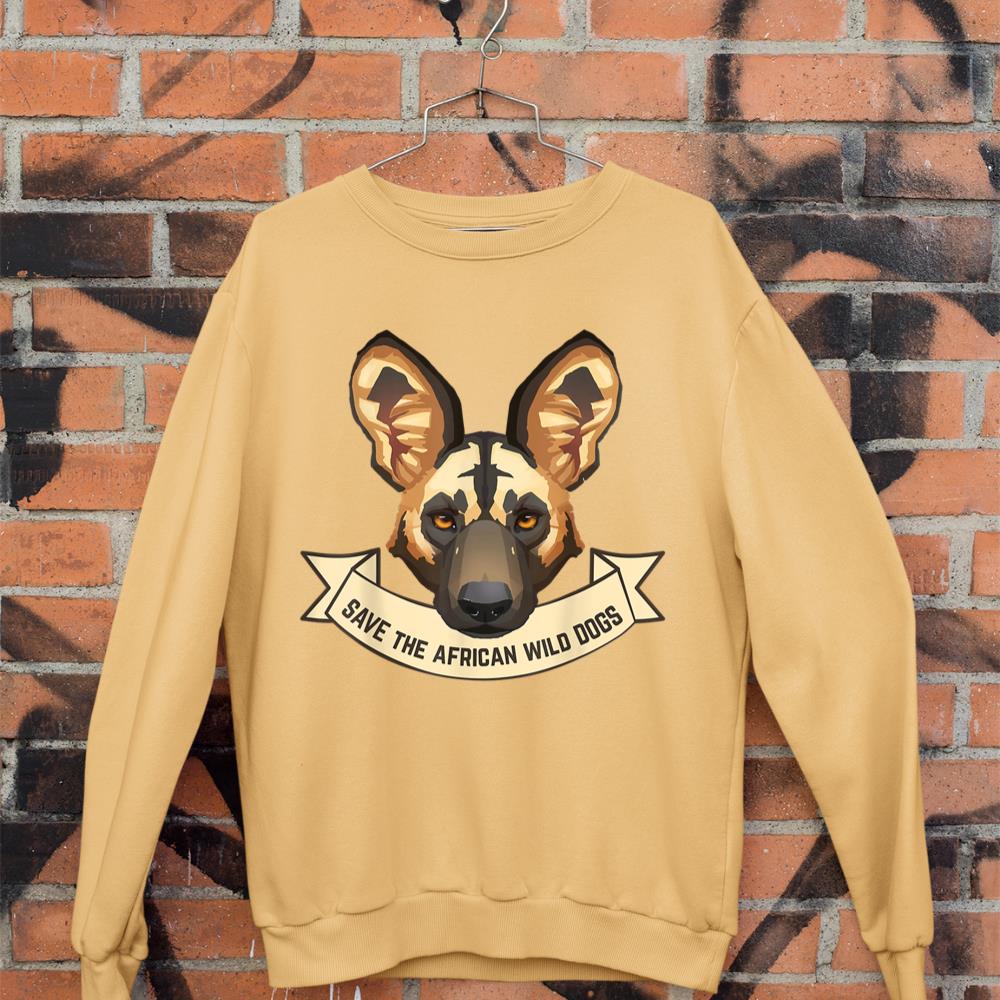Save the African Wild Dogs Sweatshirt - Image 11