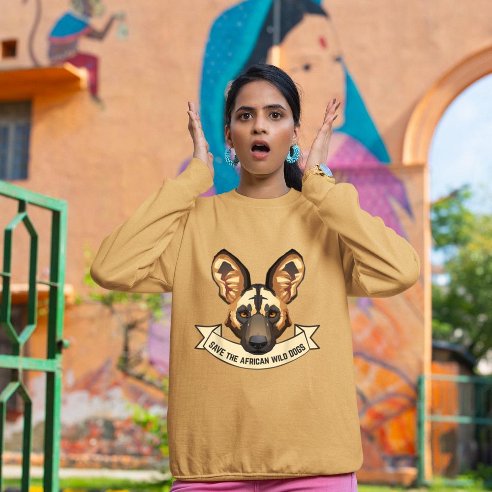 Save the African Wild Dogs Sweatshirt - Image 12