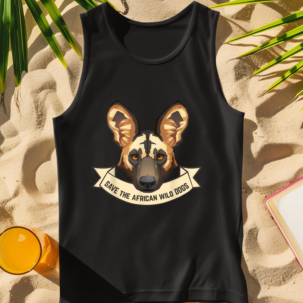 Save the African Wild Dogs Tank Top