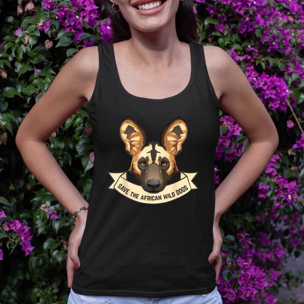 Save the African Wild Dogs Tank Top - Image 2