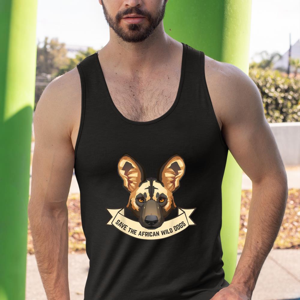 Save the African Wild Dogs Tank Top - Image 3