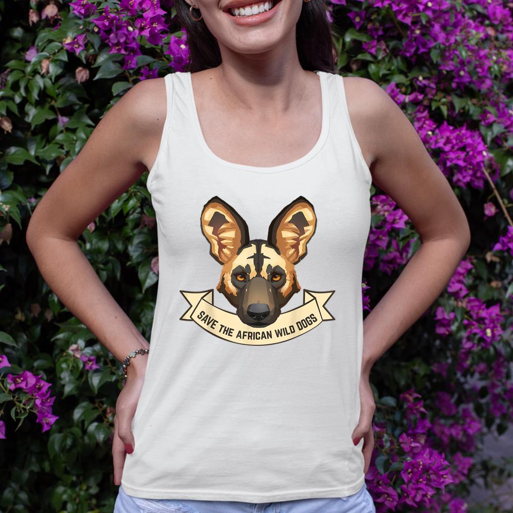 Save the African Wild Dogs Tank Top - Image 4