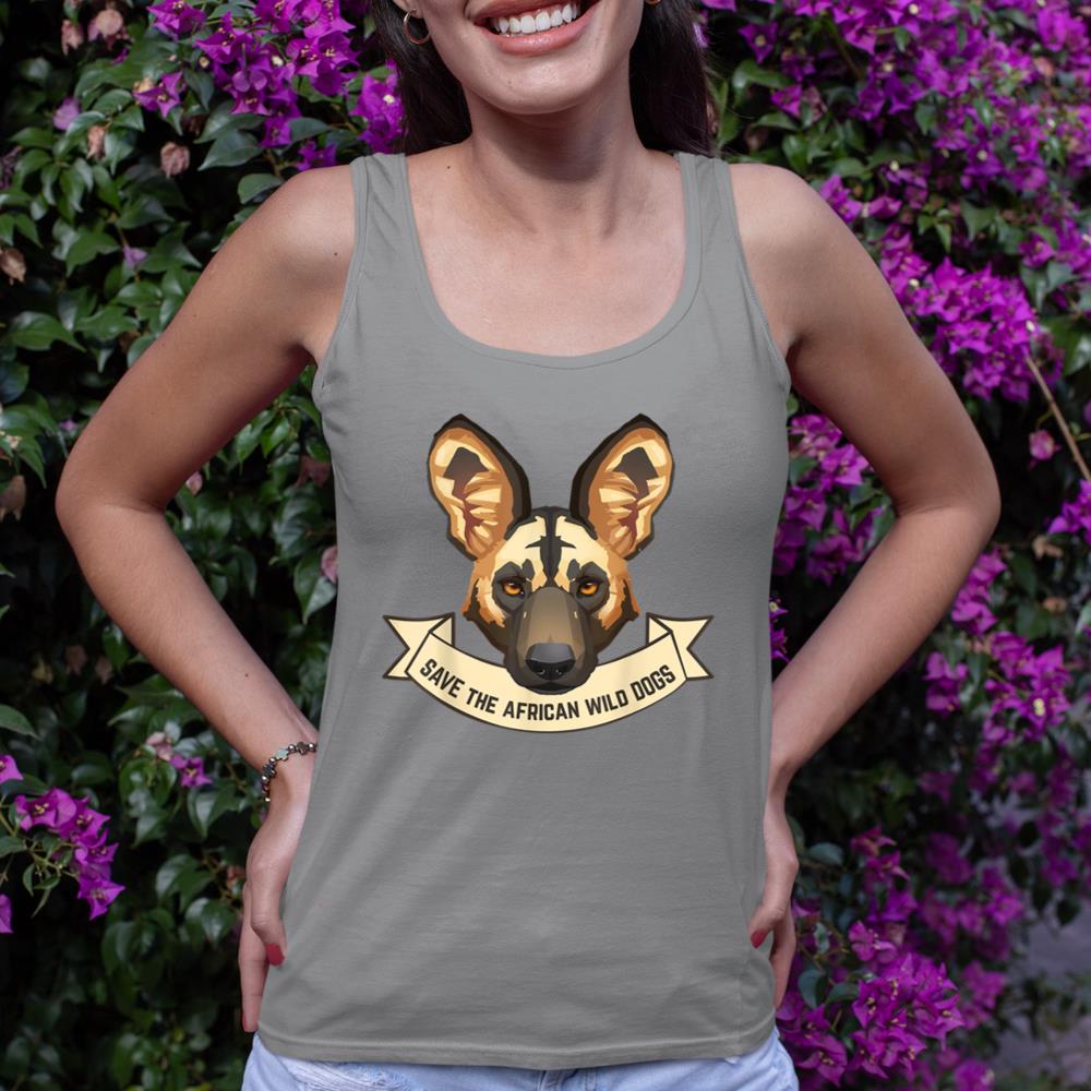 Save the African Wild Dogs Tank Top - Image 6