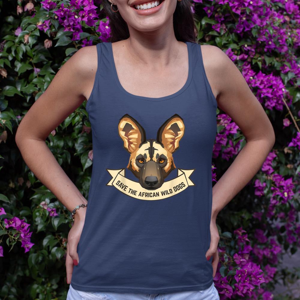 Save the African Wild Dogs Tank Top - Image 8