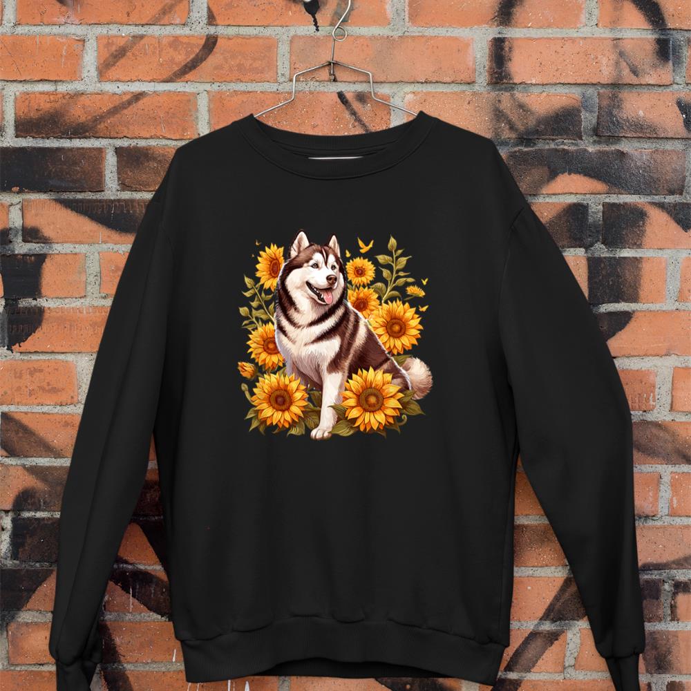 Siberian Husky Dog Lover Sweatshirt