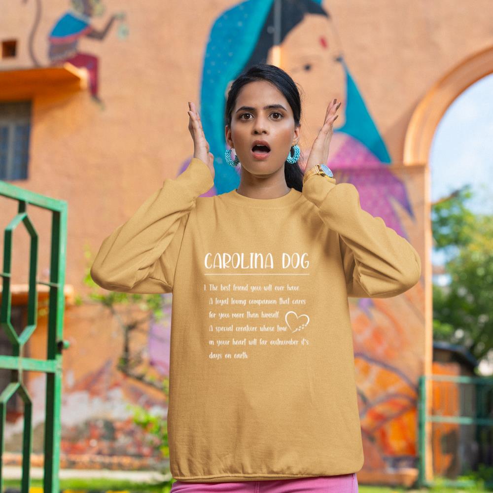 The Best Friend You Will - Definition Carolina Dog Sweatshirt - Image 12