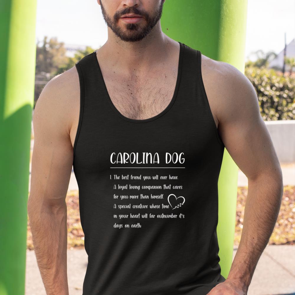The Best Friend You Will - Definition Carolina Dog Tank Top - Image 3