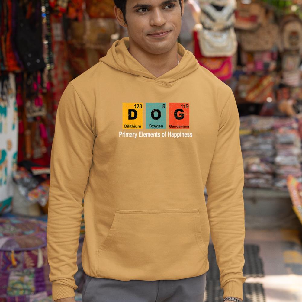 Vintage Dog Science Teacher Funny Periodic Table Pet Gift Hoodie - Image 13