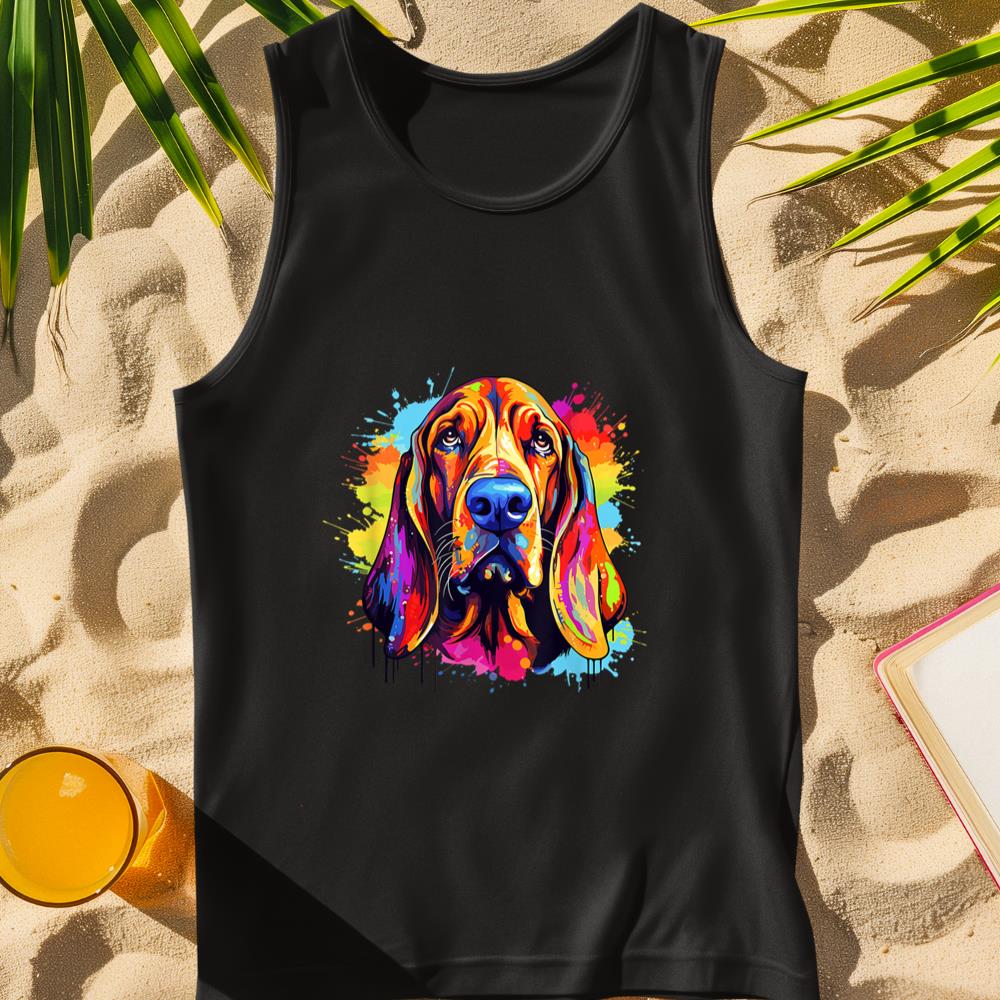 Blood Hound- Dog Lover Tank Top