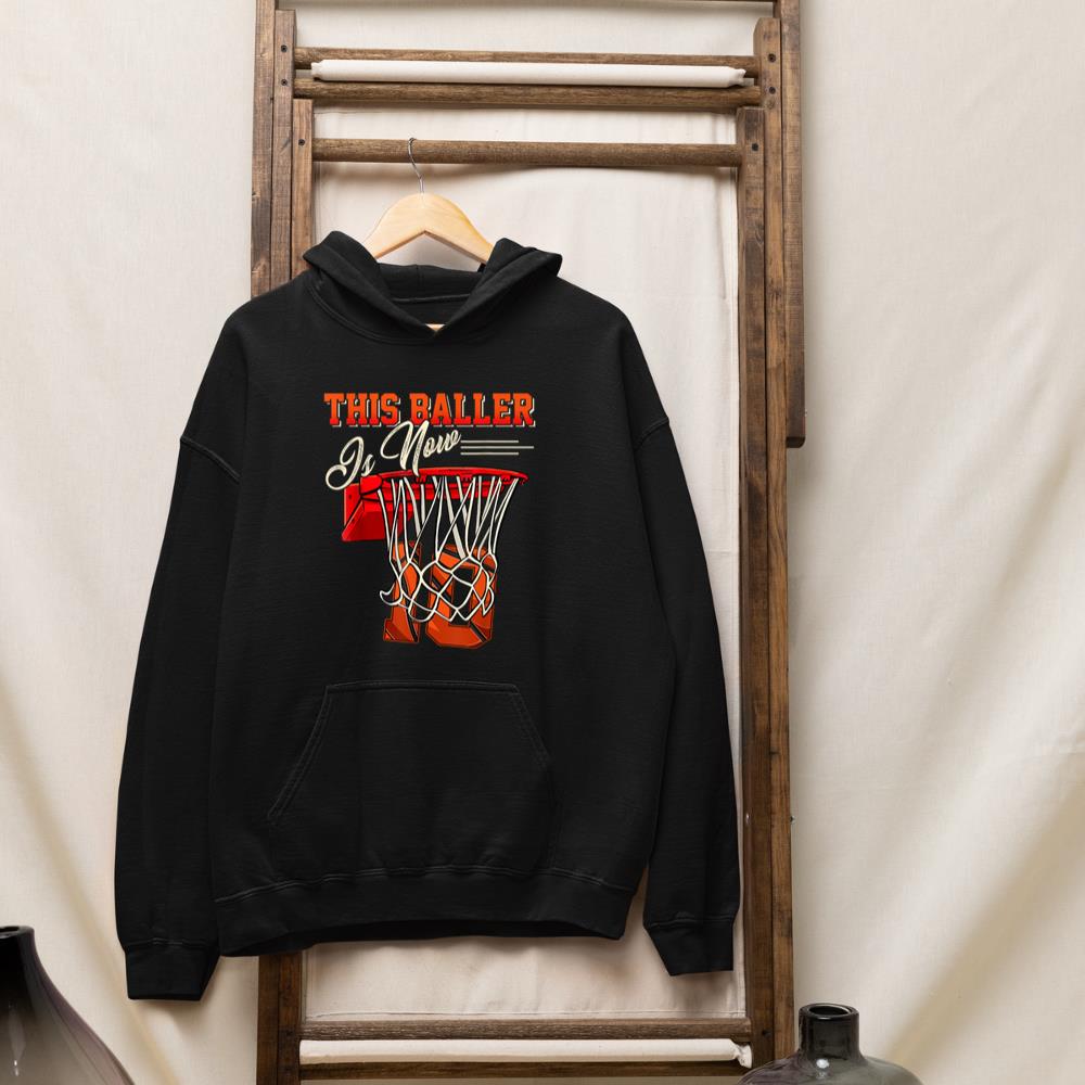 10th Birthday Shirt For Boy Basketball 10 Years Old Kid Gift Hoodie