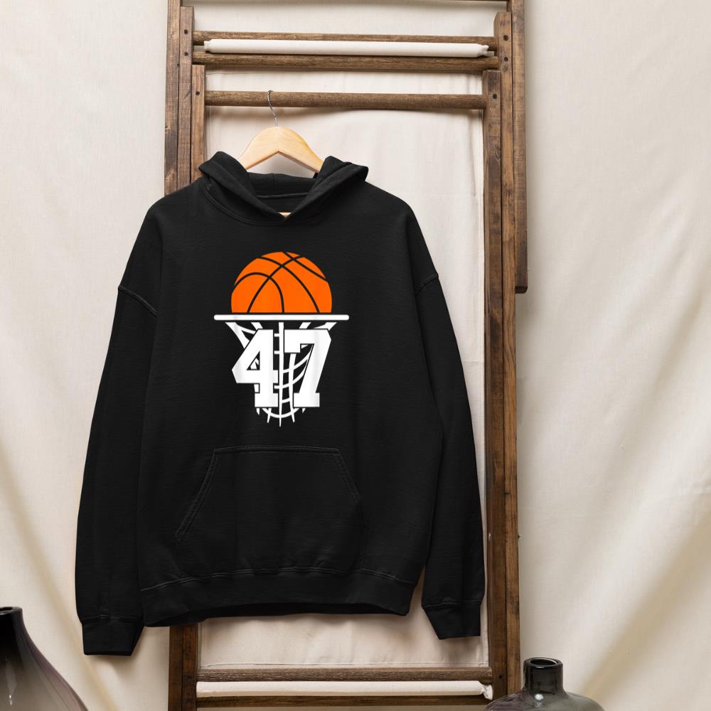 47 YEARS BASKETBALL 47TH BIRTHDAY Hoodie