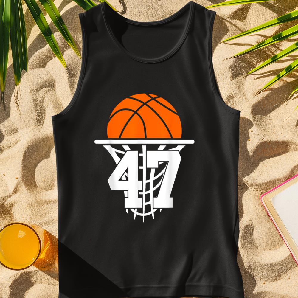 47 YEARS BASKETBALL 47TH BIRTHDAY Tank Top