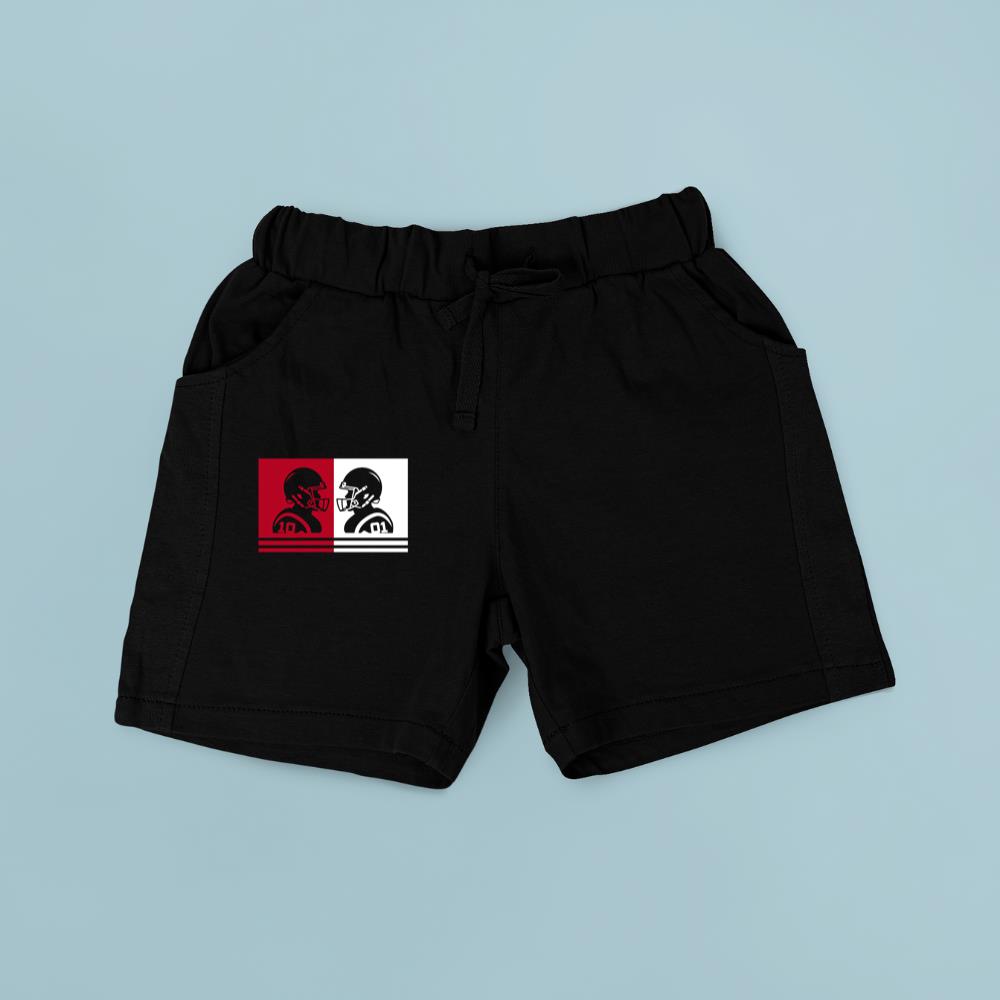 American football players apparel red and white Long Sleeve Short