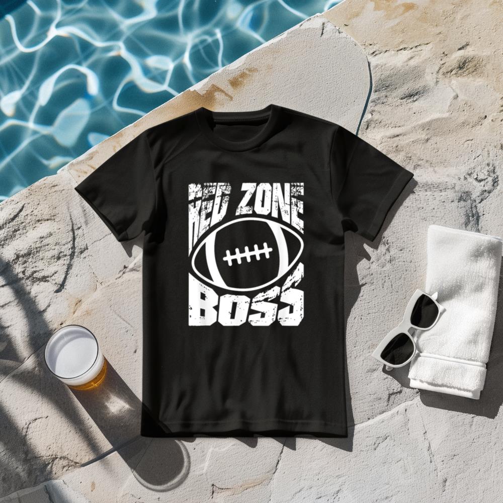 American Football Red Zone Boss Sports T-Shirt