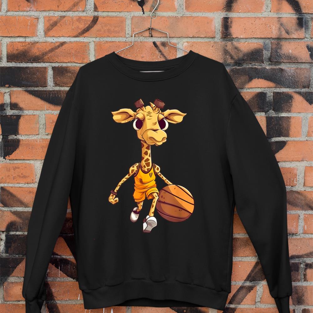 Basketball giraffe Sweatshirt