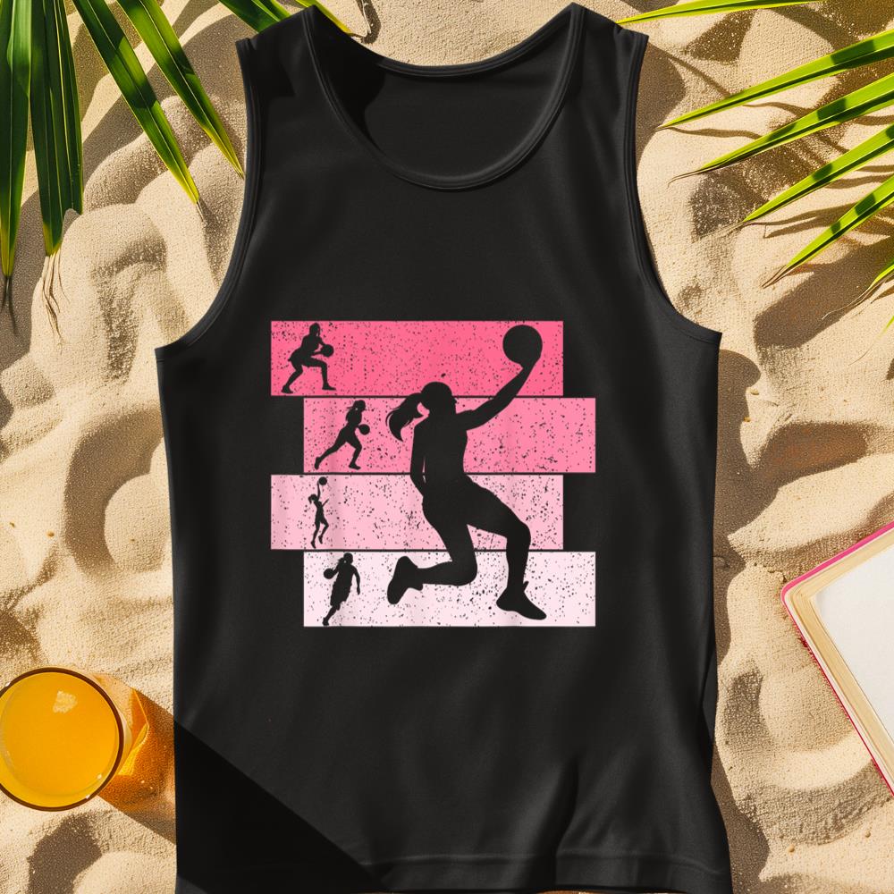Basketball Girls Women Kids Tank Top