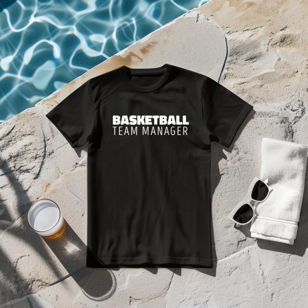 Basketball Manager Shirt High School & College Team T-Shirt