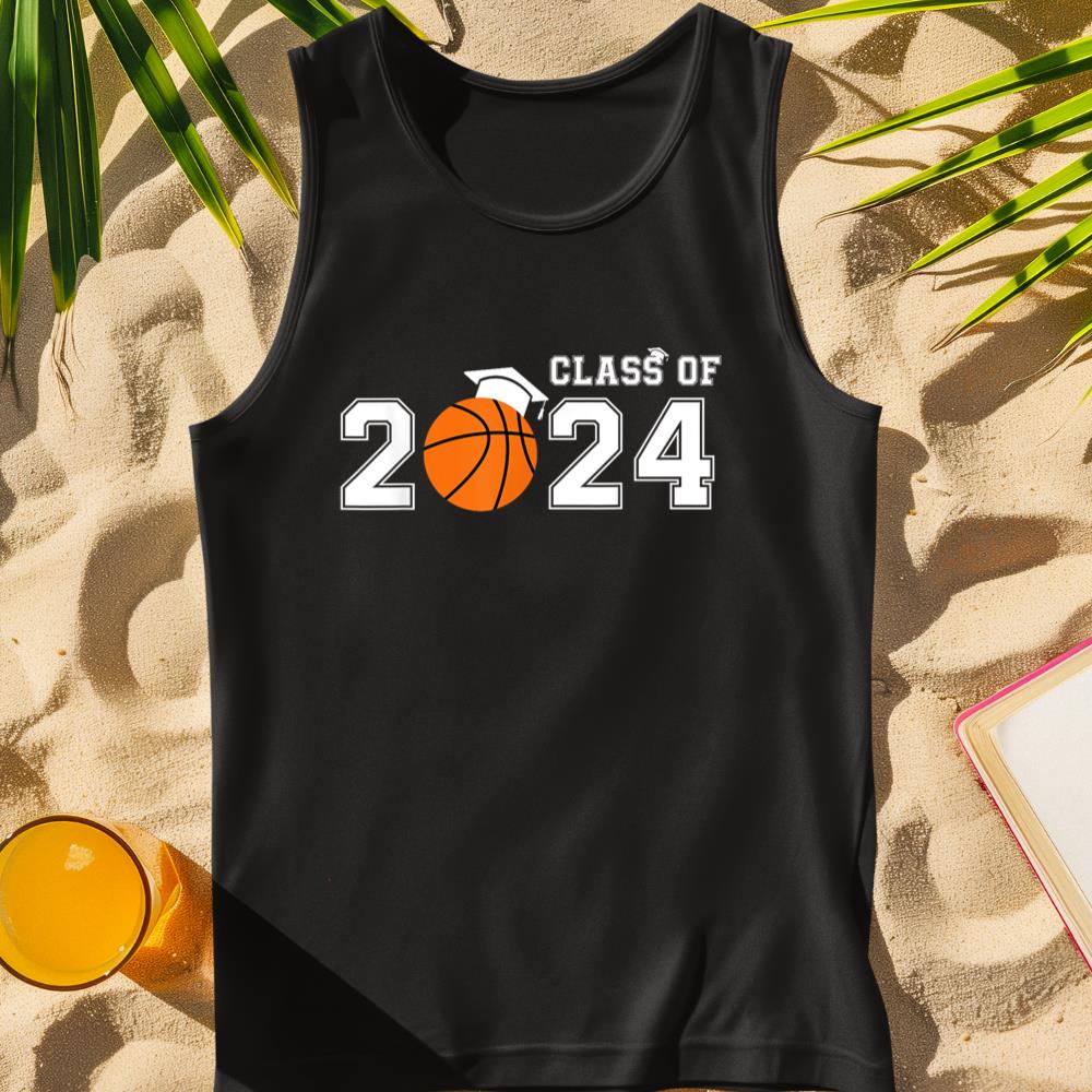 Basketball Player Class of 2024 Basketball Senior Graduate Tank Top