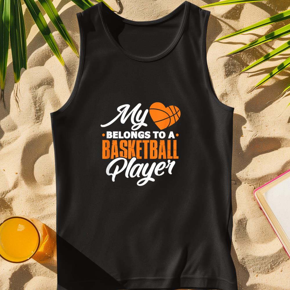 Basketball Player Wife Girlfriend Sports Lover Tank Top