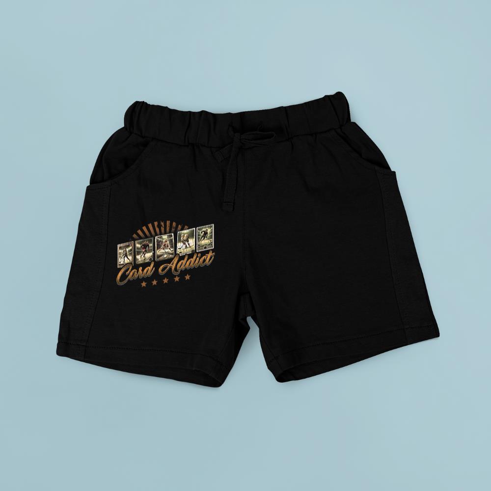 Card Addict Funny Hockey Card Collecting Sports Collector Short