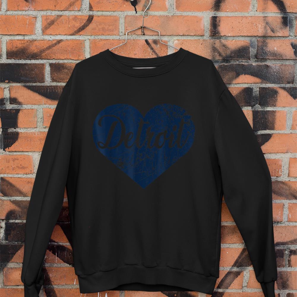 Detroit Heart Sweatshirt