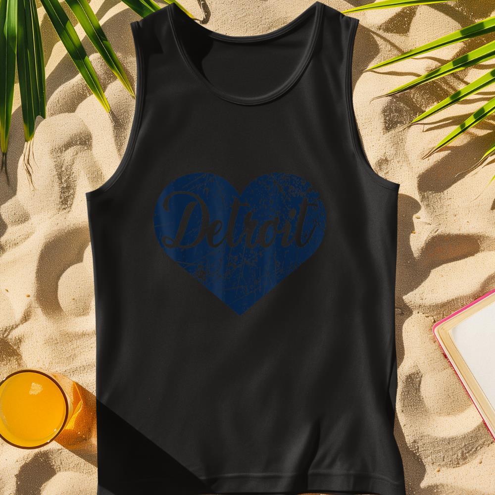 Detroit Heart Tank Top