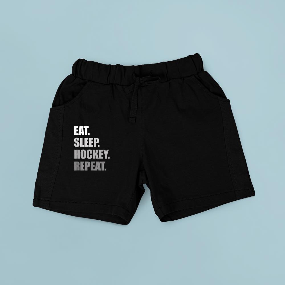 Eat. Sleep. Hockey. Repeat Funny Hockey Short