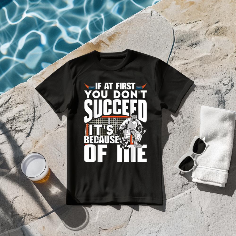 Funny Goaltender Ice Hockey Goalie Men Women Kids T-Shirt