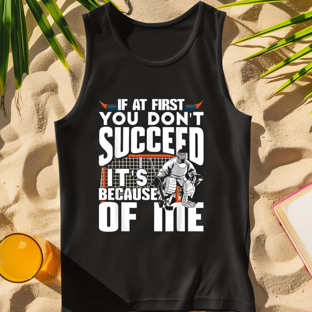 Funny Goaltender Ice Hockey Goalie Men Women Kids Tank Top