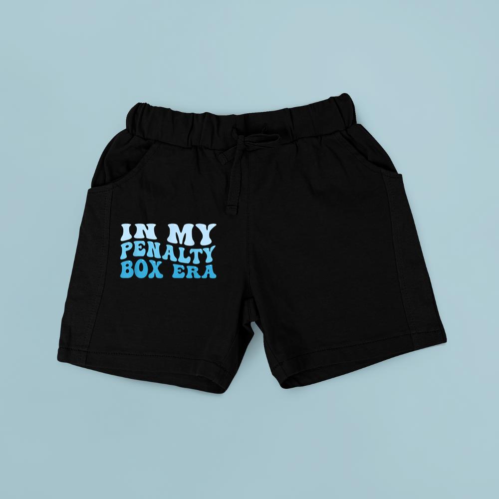 Funny Ice Hockey Player Tee In My Penalty Box Era youth Short