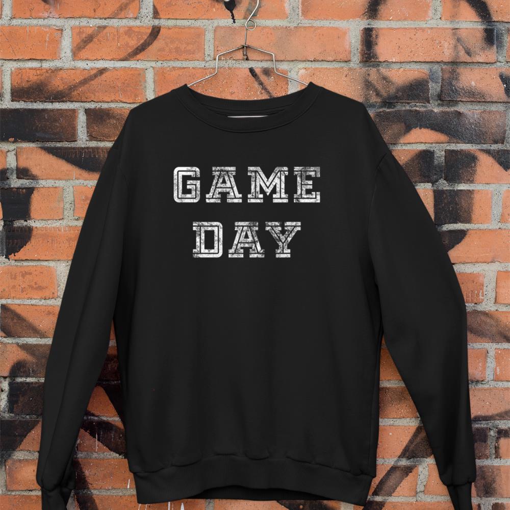 Game Day Football Shirt Men Women Kids Vintage Football Gift Sweatshirt