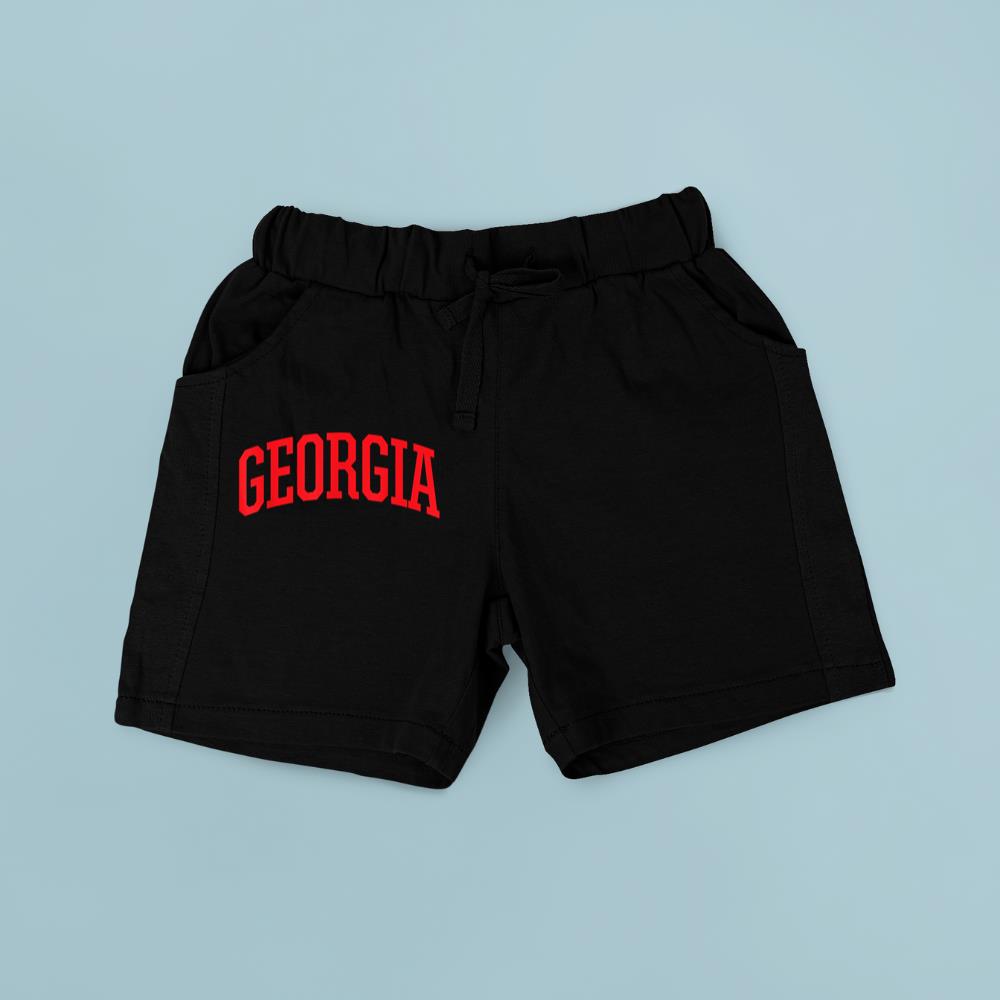 Georgia T-Shirt  Georgia Sports College-Style T GA Short