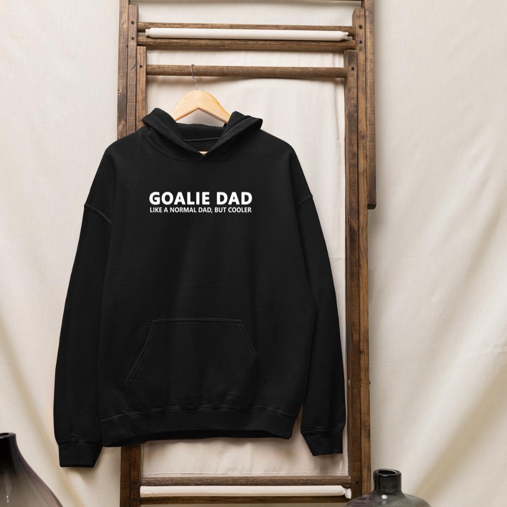 Goalie Father Ice Hockey Goalie Dad Hoodie