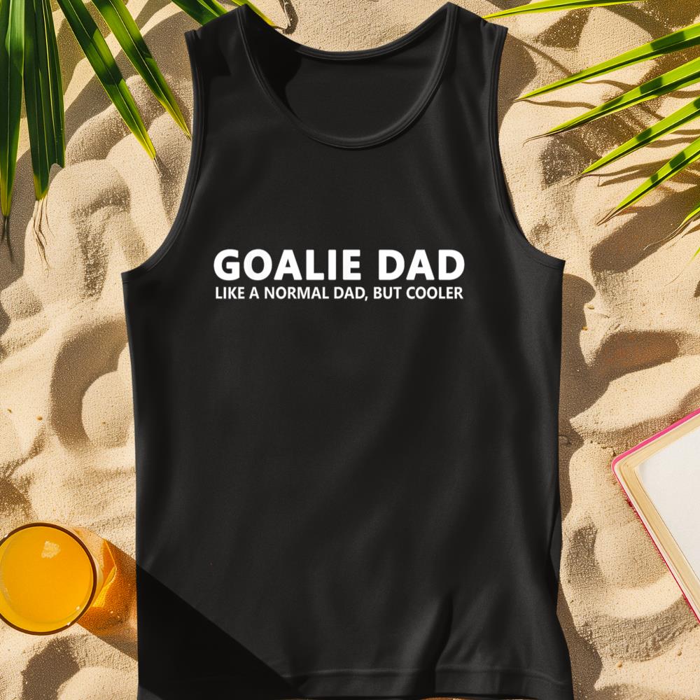 Goalie Father Ice Hockey Goalie Dad Tank Top