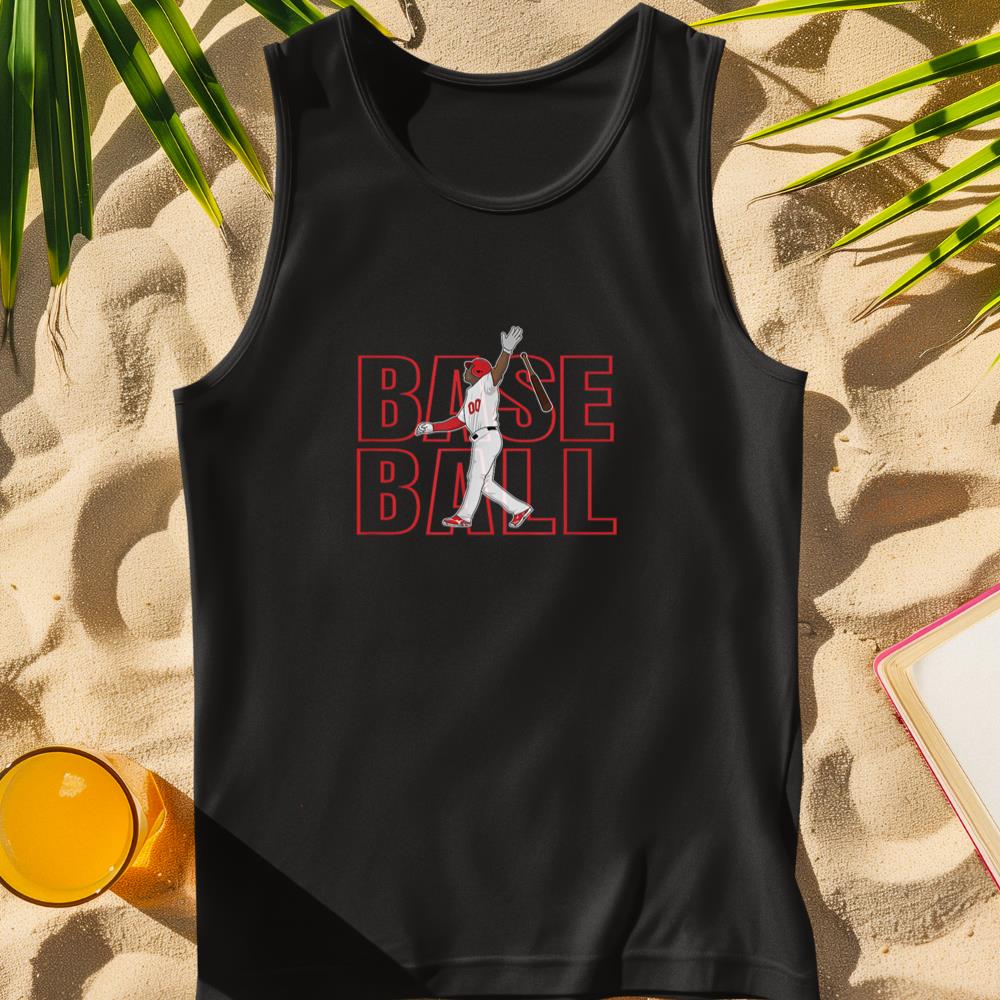Graphic Baseball Bat Flip Spring Training Ballplayer Gifts Tank Top