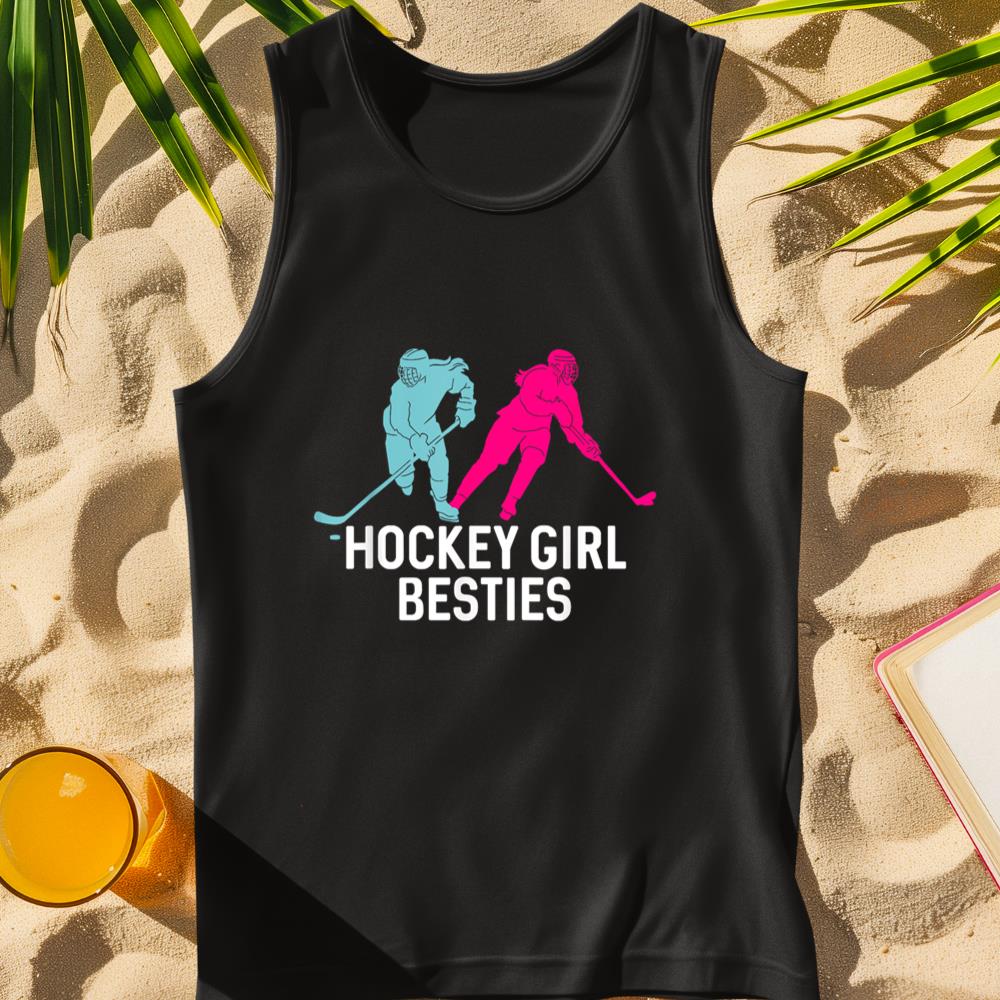 Hockey Girl Besties Tank Top