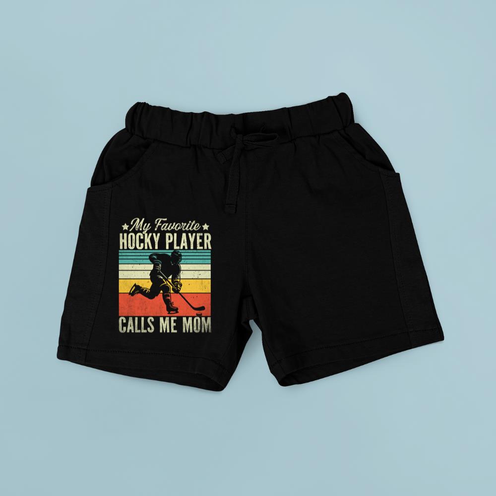 Hockey Mom My Favorite Hockey Players Calls Me Mom Long Sleeve Short