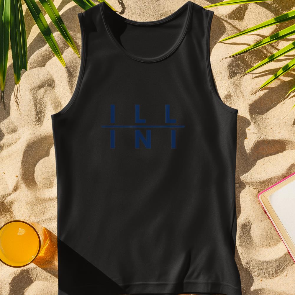Illinois IL Athletics Fans Tank Top