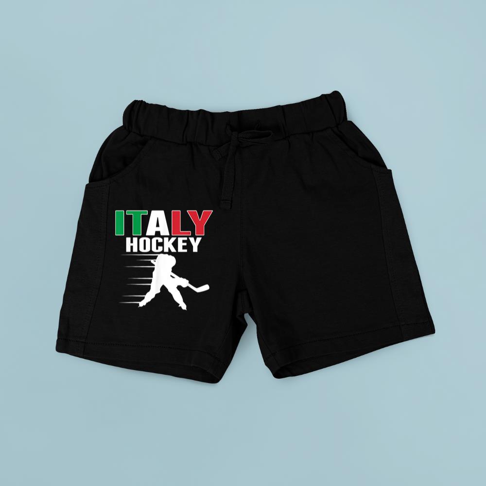 Italy Ice Hockey Fans Jersey Italian Hockey Team Supporter Short