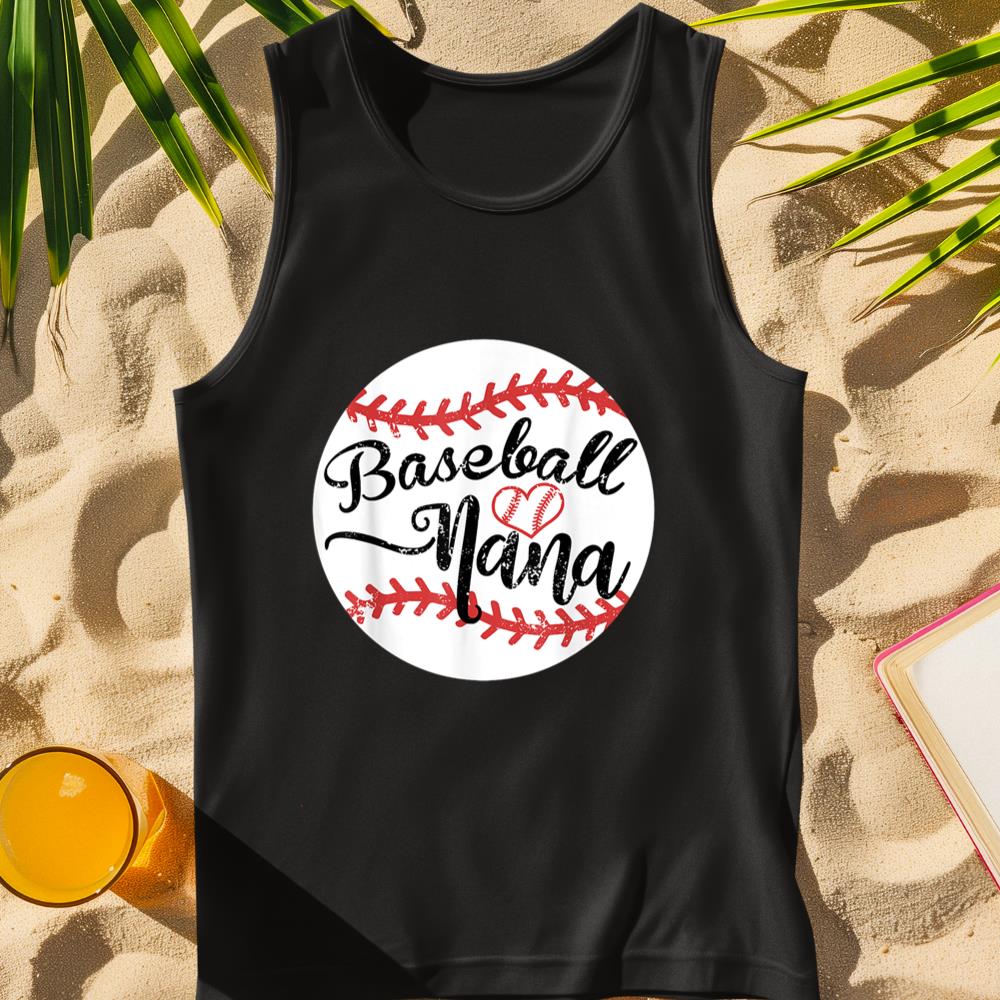 Proud Baseball Nana Shirt Tank Top
