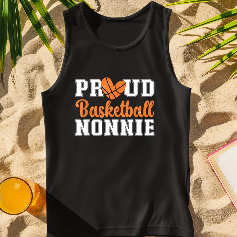 Proud Basketball Nonnie Of A Basketball Player Nonnie Tank Top