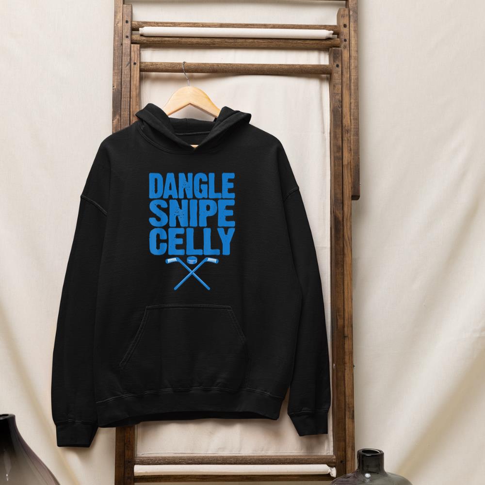 Retro Dangle Snipe Celly Quote - Ice Hockey Player Saying Hoodie