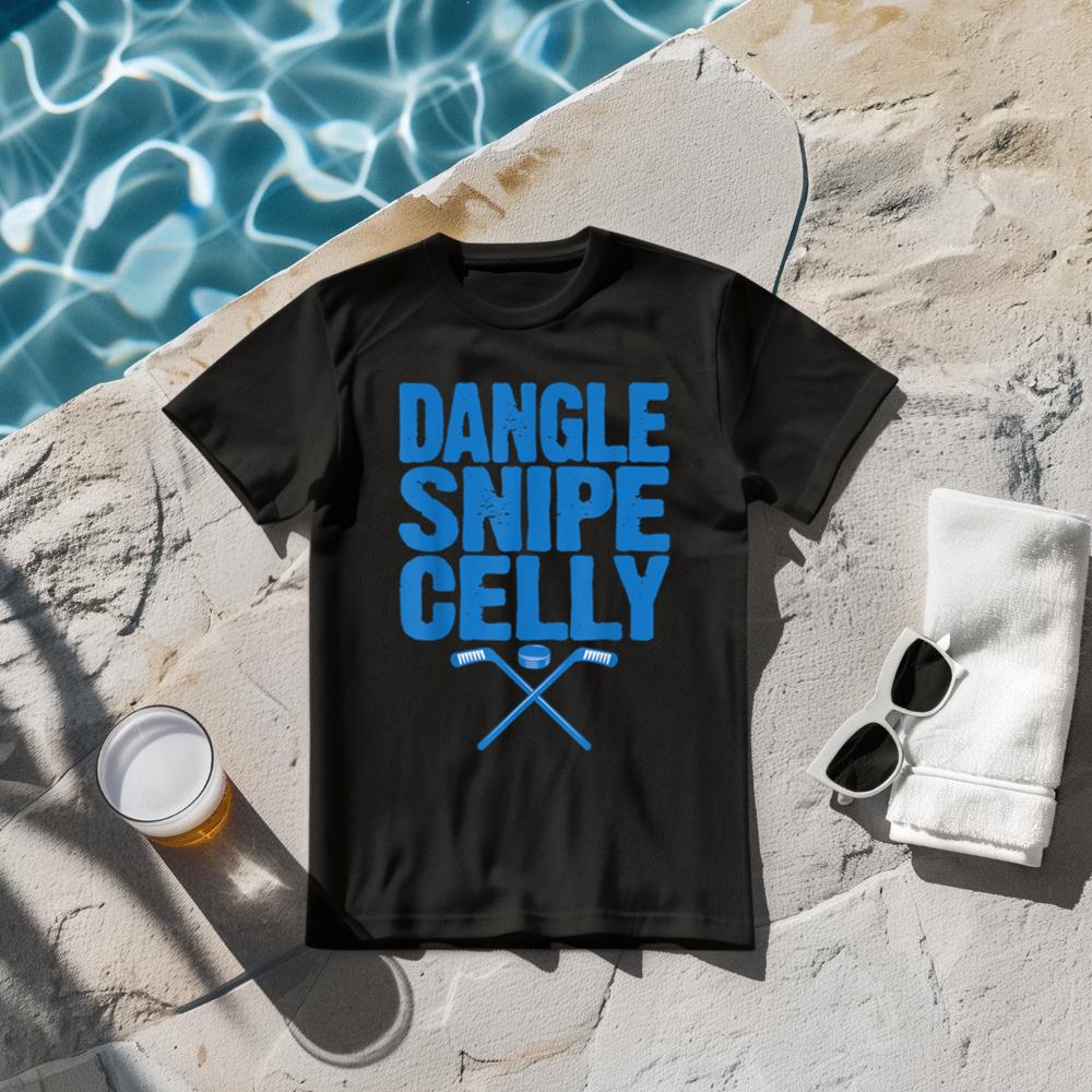 Retro Dangle Snipe Celly Quote - Ice Hockey Player Saying T-Shirt