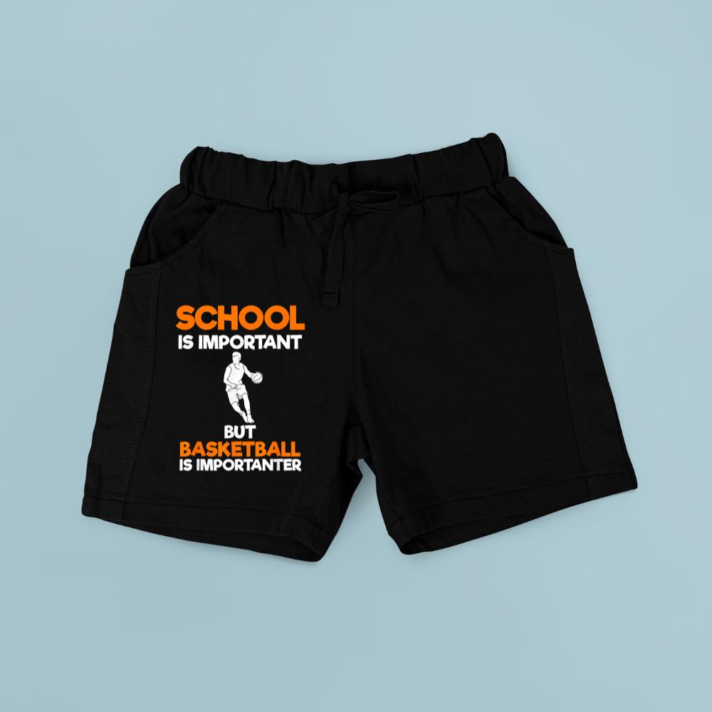 School Is Important But Basketball Is Importanter Trainer Short