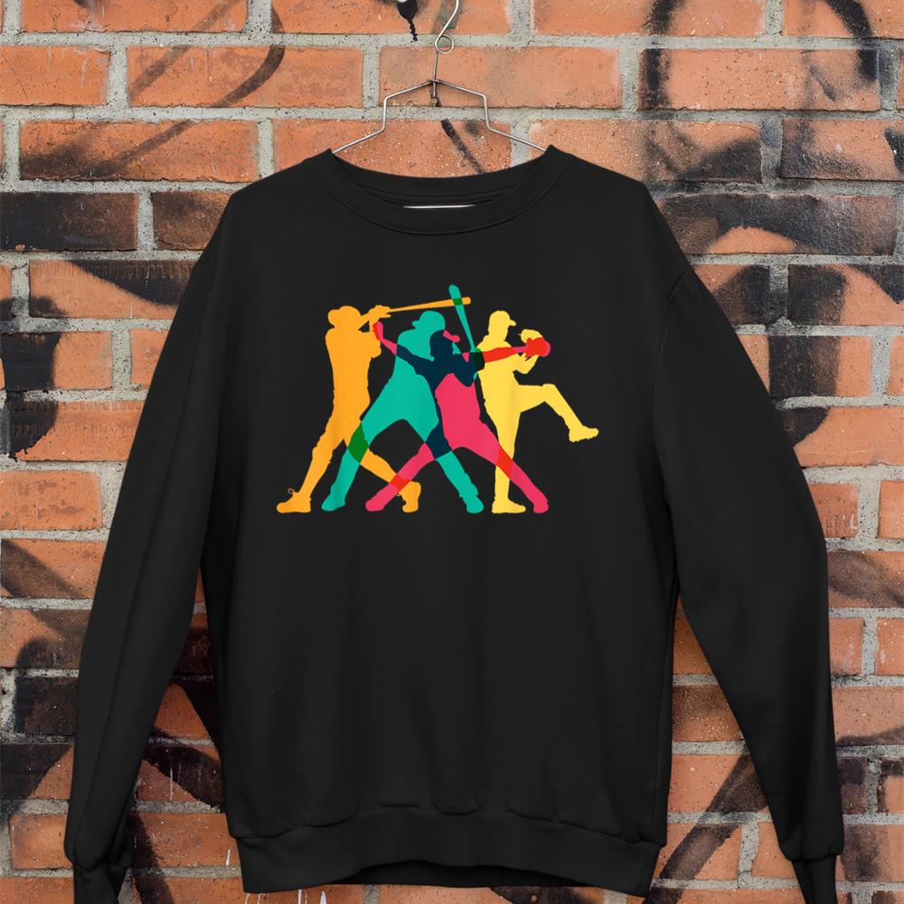 Vintage Baseball T-shirt Gifts for Men, Women, Kids Sweatshirt