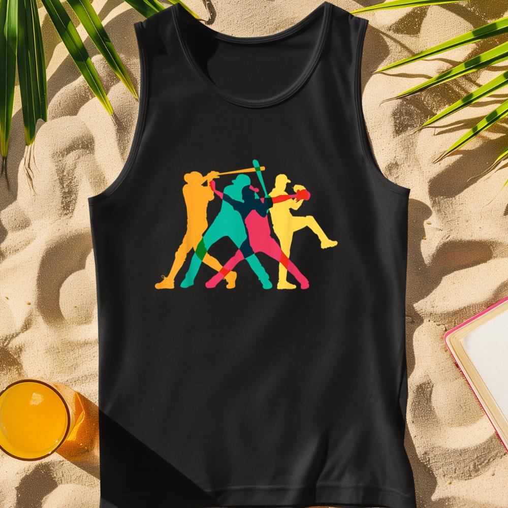Vintage Baseball T-shirt Gifts for Men, Women, Kids Tank Top